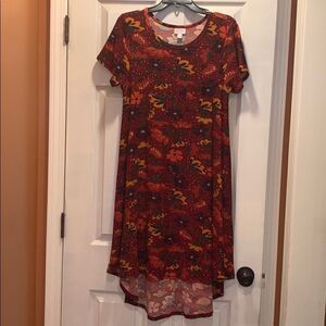 ✨LuLaRoe Carly Fall Floral Legging Material